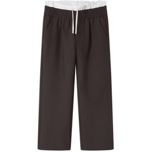 Loose Fit - Broek - Geweven Stof - Verstelbare Taille