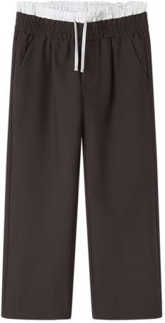Loose Fit - Broek - Geweven Stof - Verstelbare Taille