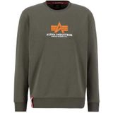 ALPHA INDUSTRIES Heren Basic Sweater Rubber Sweatshirt voor heren (1 stuk)