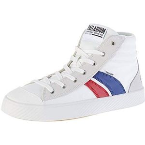 Palladium Plphoenix Lcr U Hoge sneakers voor heren, Wit Star White French S97, 36 EU