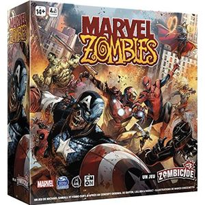 Asmodee Cmon Marvel Zombies: Undead Avengers – een zombicidespel – gezelschapsspellen – speelfiguren – coöperatief spel – spel voor volwassenen en kinderen vanaf 14 jaar – Franse versie
