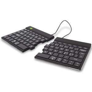 R-Go Tools Split R-Go Break toetsenbord, QWERTY (ND), Bluetooth, zwart