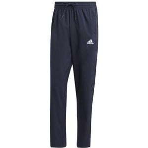 adidas Sportswear AEROREADY Essentials Stanford Open Hem Embroidered Small Logo Broek - Heren - Blauw- XL