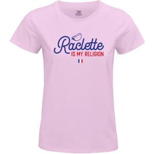 Republic Of California T-shirt dames, lichtroze, L