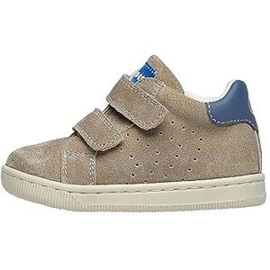 Falcotto KINER VL-sneakers van leer en suède, wit, Beige, 23 EU