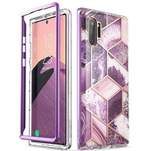 i-Blason Hoesje Samsung Note 10+ Plus Case Glitter [Cosmo Series] Beschermhoes voor Samsung Galaxy Note 10 Plus 5G/4G, ZONDER Schermbeschermer, Amethist