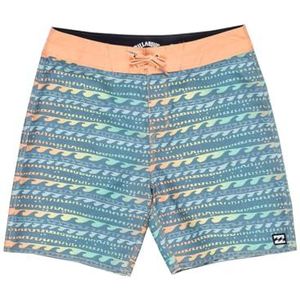 Billabong - Kid's Sundays OG - Zwembroek - Turkoois - 100% Polyester