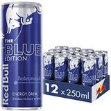 Red Bull Energy Drink Blue Edition, Bosbessmaak, 12-pack - 12 x 250ml I Energiedrank met Fruitige Bosbessensmaak I Stimuleert Lichaam en Geest