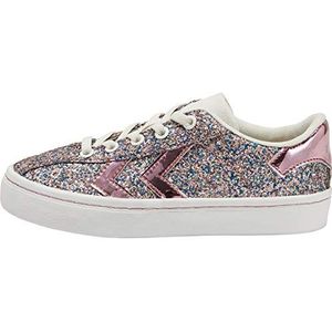 hummel Diamant Glitter Jr Sneakers voor meisjes, Lilac Snow, 33 EU