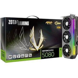 Zotac - GeForce RTX 5080 AMP Extreme INFINITY ULTRA - Videokaart - 16 GB - GDDR7