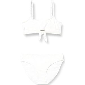Shade Critters Strikken bikini - wit geperforeerd borduurwerk voor kinderen, Meerkleurig, 7 Jaar
