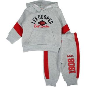 Lee Cooper Kledingset voor kinderen, meisjes, grijs, 12 maanden (set van 2), uniseks Kids, Grijs, 12 Maanden