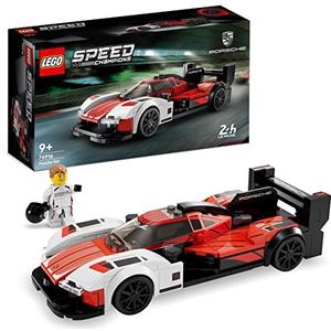 LEGO 76916 Speed Champions Porsche 963, Modelauto Bouwset, Racevoertuig Auto Speelgoed voor Kinderen, 2023 Verzamelset met Coureur Minifiguur