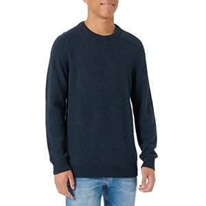SELECTED HOMME Heren Slhnewcoban Lambs Wool Crew Neck W Noos Pullover, Dark Sapphire, S