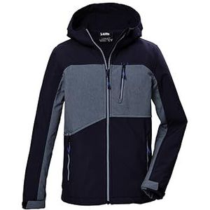 killtec jongens Softshell jas/buitenjas met capuchon KOW 367 BYS SFTSHLL JCKT, dunkelnavy, 152, 42198-000