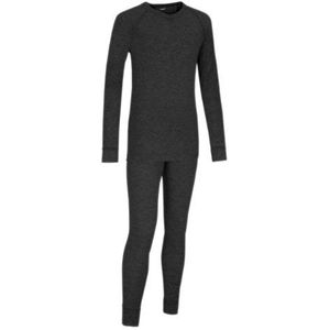maier sports Kim Ski-ondergoed voor kinderen, functioneel ondergoed, zwart, 164