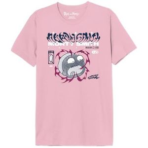 Rick and Morty ""Get Your Shit Together"" MERIMODTS195 T-shirt voor heren, roze, maat XL, Roze, XL