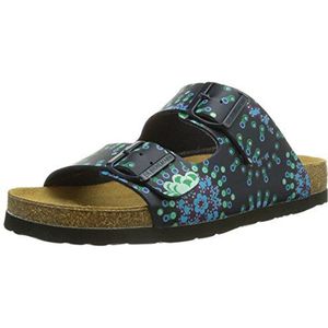 Dr. Brinkmann 700779 Slippers, volwassenen, uniseks, Blauwe Oceaan Kleurrijk, 42 EU