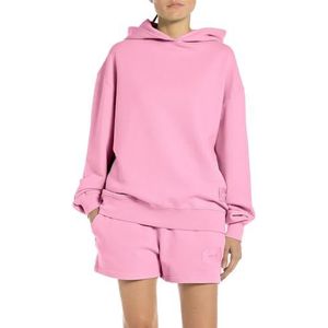 Replay Oversized capuchontrui voor dames, 367 Candy Pink, M
