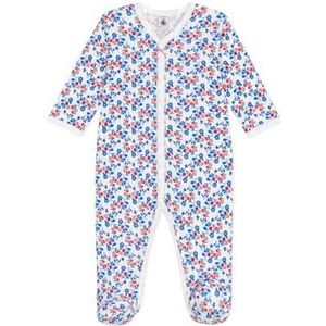 Petit Bateau Slaap Bien Baby Meisje, wit/multico, 12 Maanden