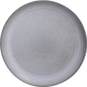 Tognana »Terracotta« borden plat blauwgrijs, ø: 280 mm, 3 stuks
