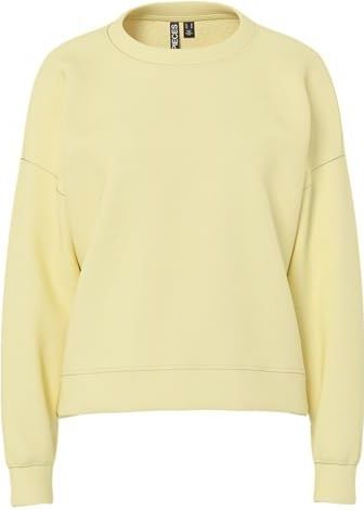 PIECES Sweatshirt 'PCCHILLI'  limoen