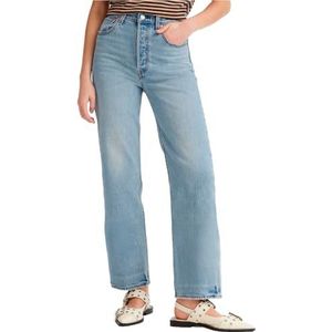 Levi's dames Jeans Ribcage Straight Ankle, Let's Share, 29W / 31L