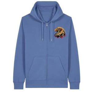 COMPAGNIE DE CALIFORNIE Sweatshirt met ritssluiting voor kinderen, 6 jaar, hemelsblauw, Blauw, 6 Jaar