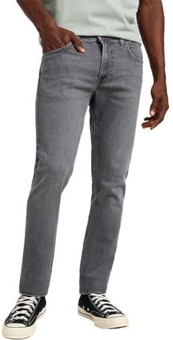 Lee - Herenjeans - Off the Grid Grey - Regular Fit - Modelnummer 112350153