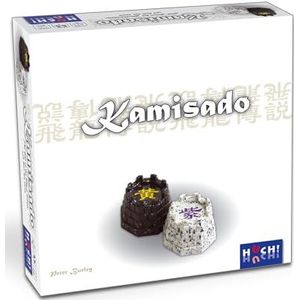 Kamisado Bordspel - Strategisch spel voor 2 spelers vanaf 10 jaar - HUCH! Uitgever - Speelduur ca. 20 minuten