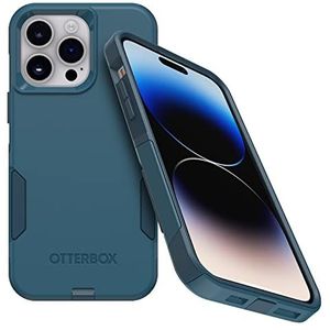 OtterBox iPhone 14 Pro Max (ALLEEN) Commuter Series hoesje - Dont BE blauw (blauw), slank en stevig, zakvriendelijk, met poortbescherming