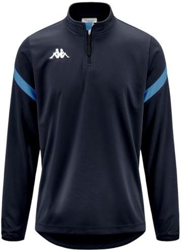 Kappa - Dolvole - Sweatshirt - Halve Rits - Heren - Nauw Aansluitend - 100% Polyester