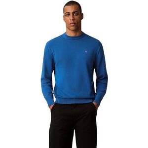 Calvin Klein Jeans Heren LS EZ katoen CREWNK trui 12GG LV04RC309G truien, blauw (Royal Lagoon), XL, Blauw (Royal Lagoon), XL