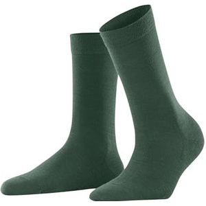 FALKE Dames Sokken Softmerino W SO Wol Katoen eenkleurig 1 Paar, Groen (Caiman 7998), 35-36