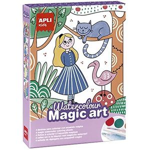 APLI Kids 18823 - Watercolour Magic Art - aquarelverf en decoratie met toverstift - schilderset