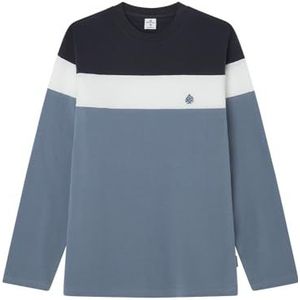 SPRINGFIELD Heren T-shirt onderhemd, donkerblauw, M, Donkerblauw, M