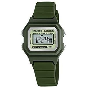 Calypso Unisex digitaal horloge met kunststof band K5802/4