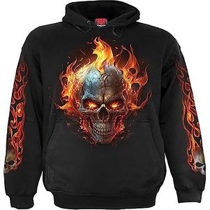 Spiral - Night Rider - Hoody Zwart, Zwart, S