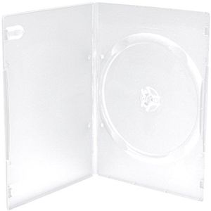 MediaRange BOX29 DVD-lege behuizing, 7 mm transparant - 100 stuks