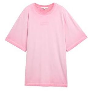 TOM TAILOR Denim T-shirt voor dames, 36321 - Light Dusty Pink, XL