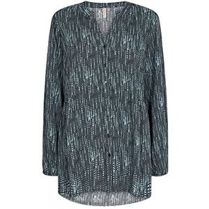 SOYACONCEPT Dames SC-Georgia Tunic Shirt, 1620 Cream Combi, X-Small