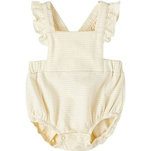 NAME IT Baby-meisje NBFJABINA Rumper Jumpsuit, Double Cream, 68, Double Cream, 68 cm