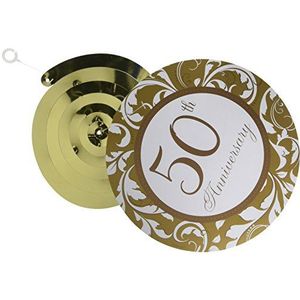 Swirl ""Gouden Bruiloft"" 50 jaar Swirl decoratie