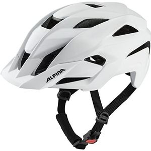 ALPINA Unisex - Volwassenen, KAMLOOP Fietshelm, white matt, 56-59 cm