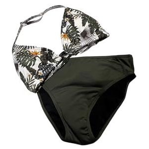 Haute pression Tweedelig badpak voor meisjes, Groen, 16 Jaren