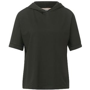 Street One T-shirt voor dames, basy olive, 34