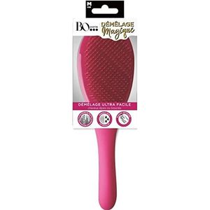 Bo... Paris - Magische ontwarrende haarborstel - Haarborstel met 4 noppenhoogtes - Voor dik of krullend haar - Op droog of nat haar - 1 stuk