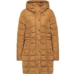 faina Gewatteerde jas voor dames 29014746, zand, XL