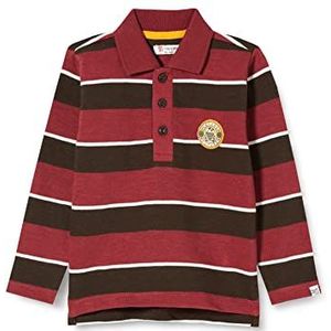 Noppies Jongens B Polo Ls Banjaluka Polo Shirt, Oxblood Rood - P792, 92 cm