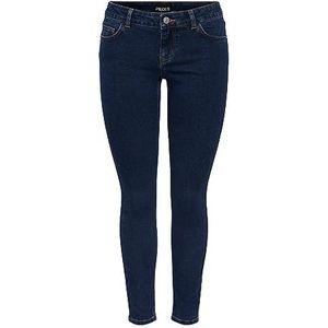 PIECES Pcpeggy Lw Skinny Ank Db Jeans Noos Cp, donkerblauw (dark blue denim), 30 NL/XL